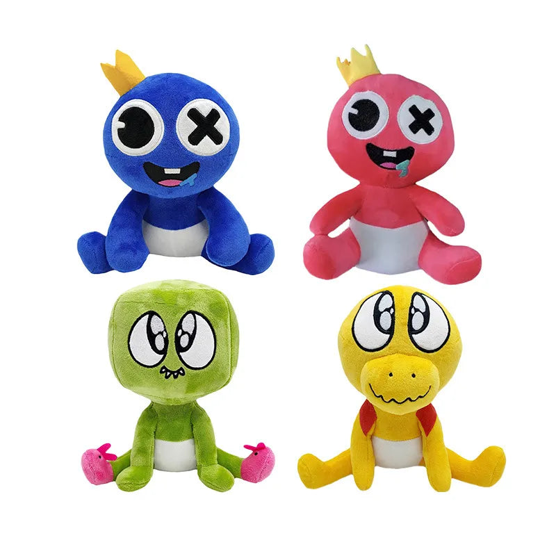 New Rainbow Friends Baby Plush Toys Cute Blue Monster Cartoon Soft Stuffed Dolls Kid Christmas Birthday Gift Anime Plushie Toy